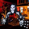 Costway 10.2 x 8.7 ft Halloween Inflatable Grim Reaper Archway LED Lighted Skeleton Archway - 3 of 4