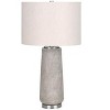 Monarch Specialties Lighting 29inchH Table Lamp Grey Resin Ivory / Cream Shade Modern - 2 of 4