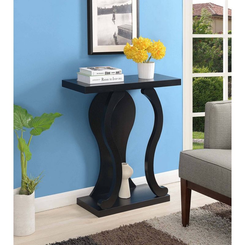 Newport Terry B Console Table with Shelf - Breighton Home, 3 of 5