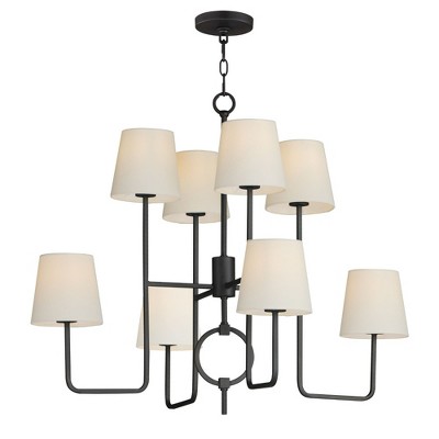 Maxim Lighting Paoli 8 - Light Chandelier in  Charcoal Bronze