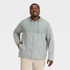 Men's Soft Stretch Full Zip Top - All In Motion™ - 1 of 3