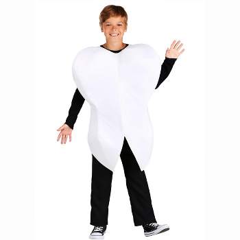HalloweenCostumes.com One Size Fits Most   Tooth Costume for Kids, White