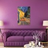 The Cafe Terrace on The Place du Forum (Cafe Terrace at Night) 1888 by Vincent van Gogh Unframed Wall Canvas - iCanvas - 2 of 4