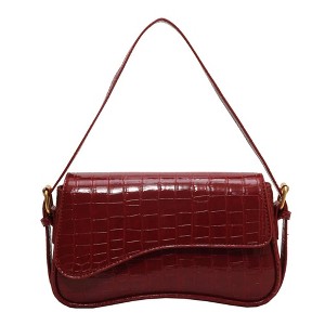 Generic Small Shoulder Bag  Purses Crocodile Handbag Clutch Purse Classic Crossbody Bag - 1 of 4