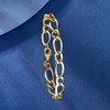 Ross-Simons Italian 18kt Yellow Gold Oval-Link Bracelet - 3 of 4