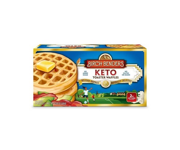 Birch Benders Keto Frozen Waffles - 6.56oz