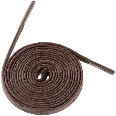 INSPIRE CHIC Waxed Cotton Flat Durable Shoelaces 1 Pair