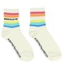 Pink Floyd Women's Dark Side Of The Moon Rainbow 3-Pack Quarter Crew Socks - 3 of 4