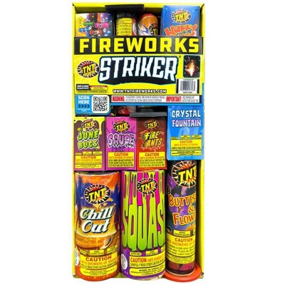 TNT Stricker Assortment Tray Fountain Firework