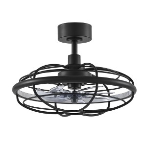 Airsurfer 21-inch 7-Blade Dimmable LED Ceiling Fan with Light and Remote - 1 of 4