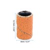 Unique Bargains Nail Drill Bits 120 Grit Sanding Bands Set 100 Pcs - 4 of 4