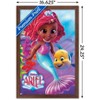 Trends International Disney Junior: Ariel - Ariel and Flounder Framed Wall Poster Prints - 3 of 4