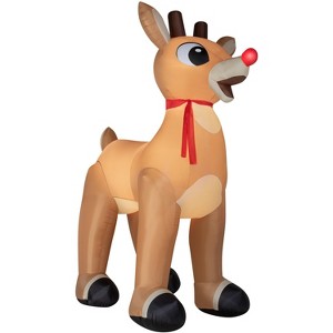 Airblown-Standing Rudolph w/Scarf-Colossal-Rudolph - 1 of 4