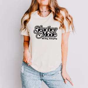 Simply Sage Market Teacher Mode Everyday Short Sleeve Tee - 1 of 4