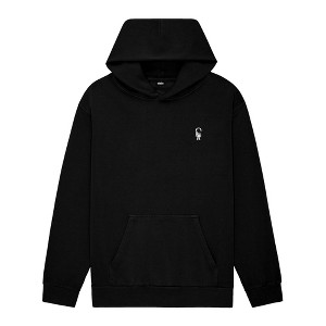 Dalix Astronaut Embroidery Relaxed Hoodie Soft Fleece Sweatshirt Fit Lounge Mens - 1 of 4
