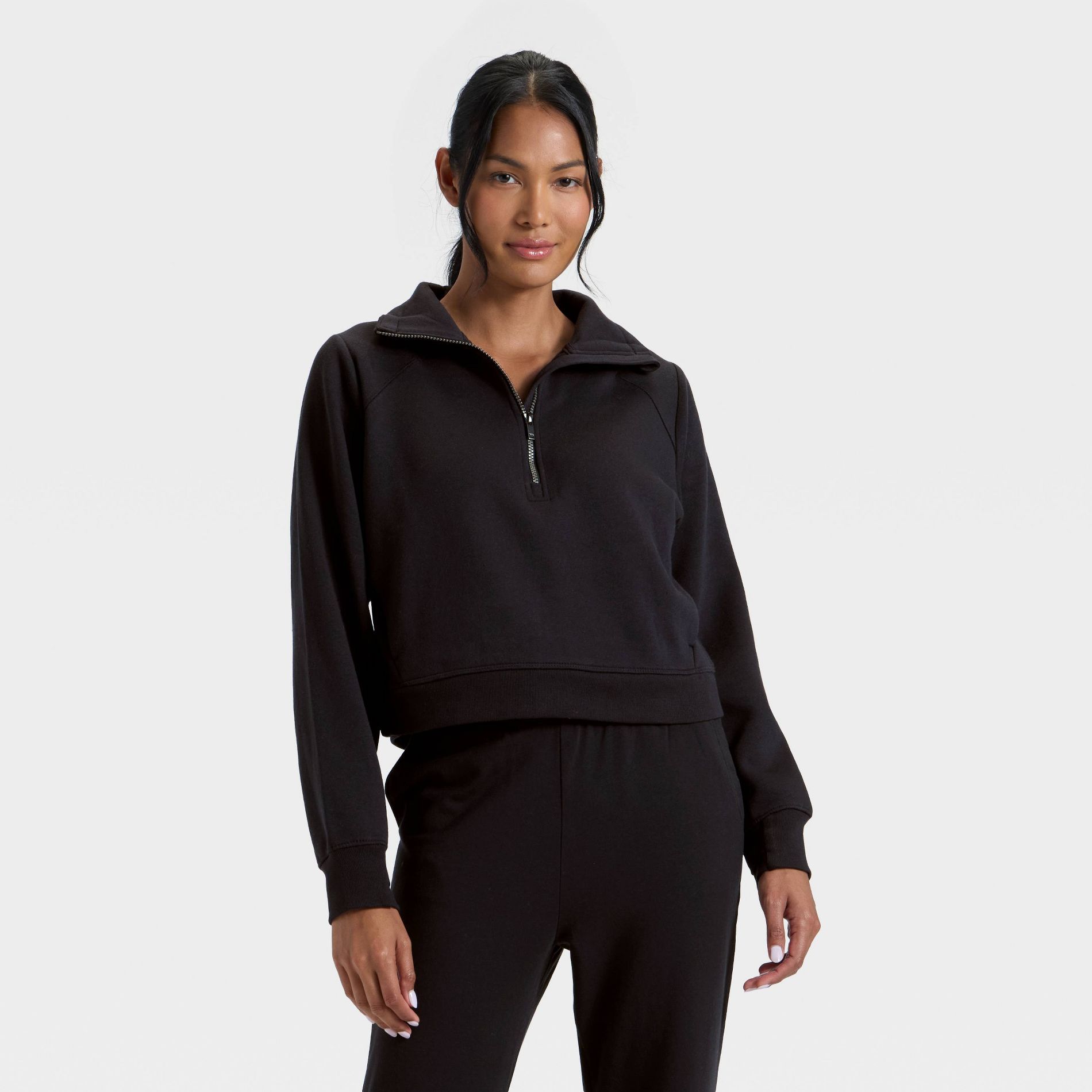 Women's Active Comfort 1/2 Zip Pullover Fleece Sweatshirt - All In Motion™