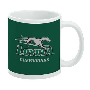 Loyola University Maryland Primary Logo Ceramic Coffee Mug Novelty Gift Mugs for Coffee Tea and Hot Drinks 11oz White - 1 of 4