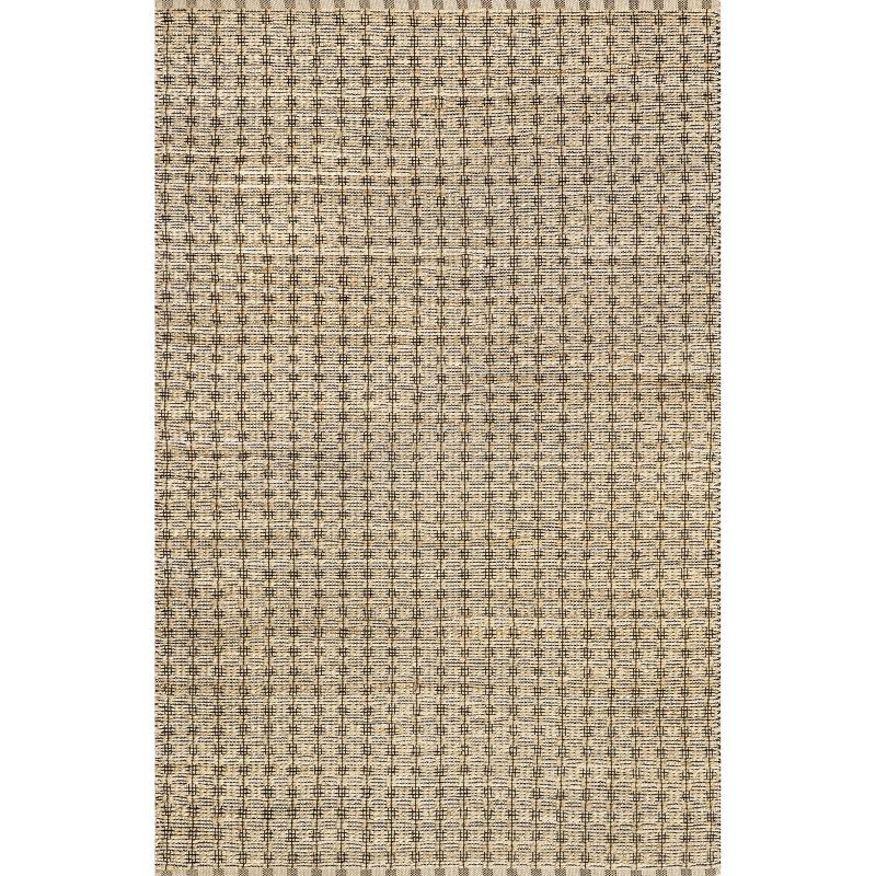 Gillie Casual Striped Jute Blend Area Rug, 1 of 11