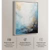 Art Remedy Blue Sea of Punta Cana Blue Abstract Wall Art Framed - 3 of 4