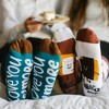 Pavilion Gift Company - S'mores - Cotton Blend Ankle Socks - Socks - 2 of 4