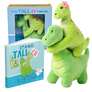 Tickle & Main 3 Pcs New Big Brother Gift for Boys, Includes Big Brother/Little Sister Dinosaur Stuffed Animals and Storybook - 1 of 4