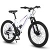 26 inch Mountain Bike for Teenagers Girls Women, Shimano 21 Speeds with Dual Disc Brakes and 100mm Front Suspension - 2 of 4