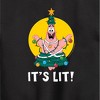 Boys' - SpongeBob SquarePants - Patrick It's Lit Graphic Long Sleeve Fleece Sweatshirt - 2 of 4