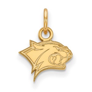 Black Bow Jewelry 10k Yellow Gold New Hampshire Wildcats NCAA Extra Small Pendant - 1 of 3