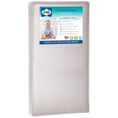 sealy coolsense 2 stage crib mattress target