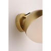 ET2 Lighting Half Moon 1 - Light Wall Light in  Metallic Gold - 3 of 4
