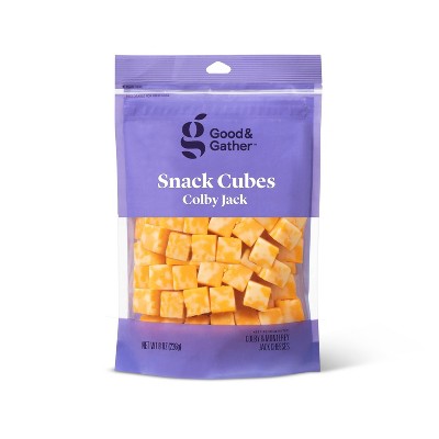 Colby Jack Cheese Cubes - 8oz - Good & Gather™