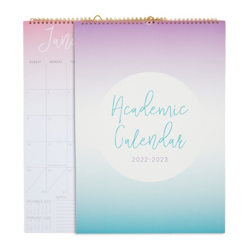 2022 2023 Hawaii Doe Calendar Paper Junkie 2022 - 2023 Monthly Academic Calendar For Wall Hanging  Planner, 18 Month, 12 X 17 In : Target