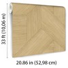 Veer Decor Sculpted Chevron Wood Panels Wallpaper - 2 of 4