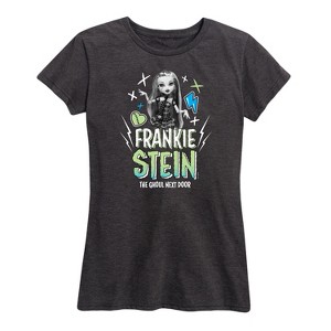 Women's - Monster High - Frankie Stein The Ghoul Next Door Short Sleeve Graphic T-Shirt - 1 of 4