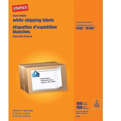 dymo 4x6 labels staples