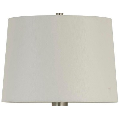 Cal Lighting Fabric Shade With White Finish SH-1487