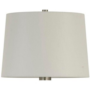 Cal Lighting Fabric Shade With White Finish SH-1487 - 1 of 1