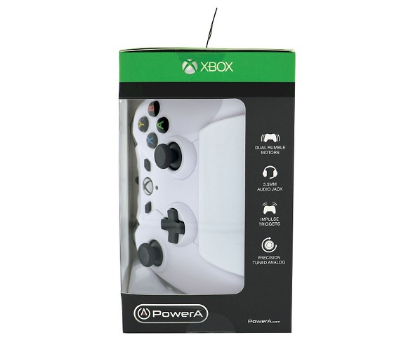 PowerA Xbox One Wired Controller - White