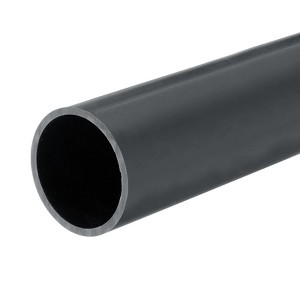 Unique Bargains Water Plumb DIY Crafts High Impact Rigid Round Pipes 8" Length - 1 of 4
