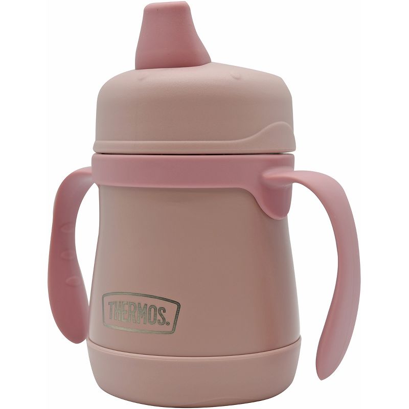 Thermos Baby 7 oz. Vacuum Insulated Stainless Steel Sippy Cup with Handles, 2 of 5