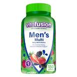 Vitafusion Men's Multivitamin Dietary Supplement Gummies - Berry - 150ct