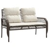 vidaXL Patio Sofa Set Brown, Cream White - 4 of 4