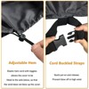 Akefit Gray Outdoor Furniture Cover Set 4-Piece Waterproof Patio Chair Loveseat Table Ottoman Protector - 4 of 4