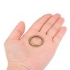 Unique Bargains Zinc Alloy Craft DIY Hardware Bag Accessories O-Ring Buckles 25 Pcs - 3 of 3