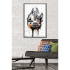 Trends International Star Wars: Saga - Falcon Black And Orange Framed Wall Poster Prints - 2 of 4