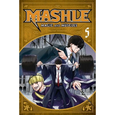 Mashle Magic and Muscles Manga volumes 3-5