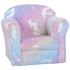 Yinvani Kids Sofa Chair, Toddler Sofa, Upholstered Baby Sofa for 18-36 Months for Bedroom, Livingroom, Playroom - 1 of 4
