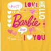 Boys' - Barbie - Barbie Valentine's Collage Short Sleeve Graphic T-Shirt - 2 of 4
