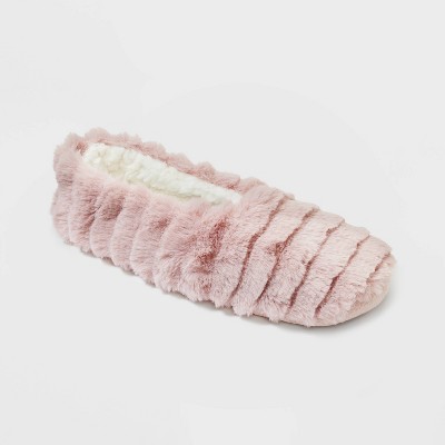 BambooMN Women's Soft Fuzzy Furry Gripper Slipper Socks with Tassel, Two  Sizes