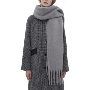 Zuppad Women Cashmere Feel Scarf, Soft Warm Winter Scarf for Cold Weather, Christmas Blanket Scarves Pashmina Shawl Wrap - 1 of 4